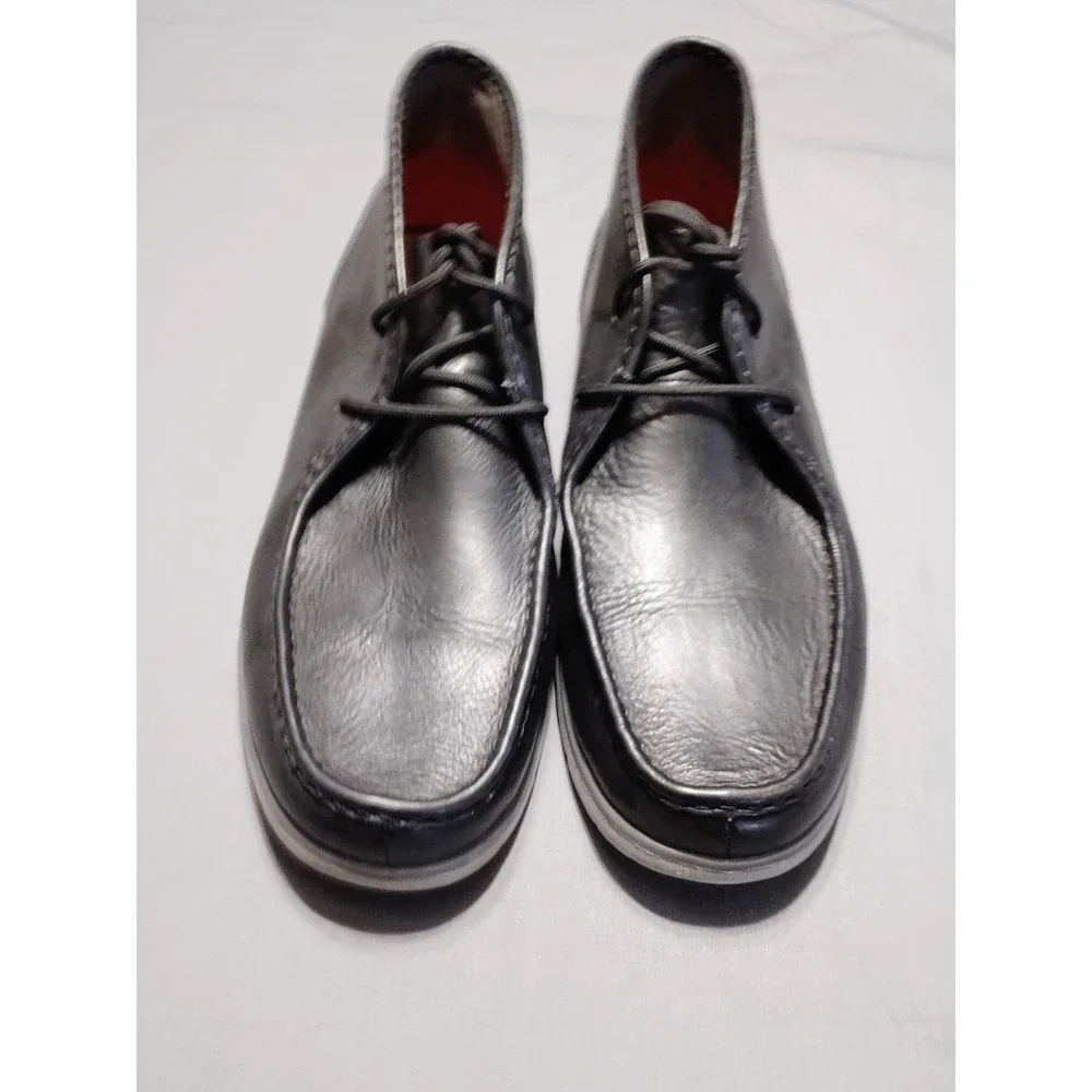 UGG Treadlite Hendrickson Black Leather/Moc-toe Chukka Boot Shoe 1017281‎ Men 15